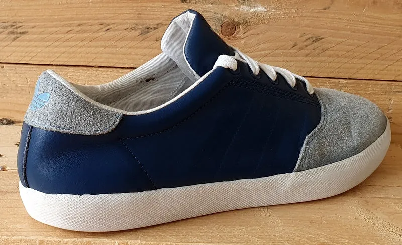 Adidas ADI M.C. Low Leather/Suede Trainers UK8/US8.5/EU42 G50572 Blue/White