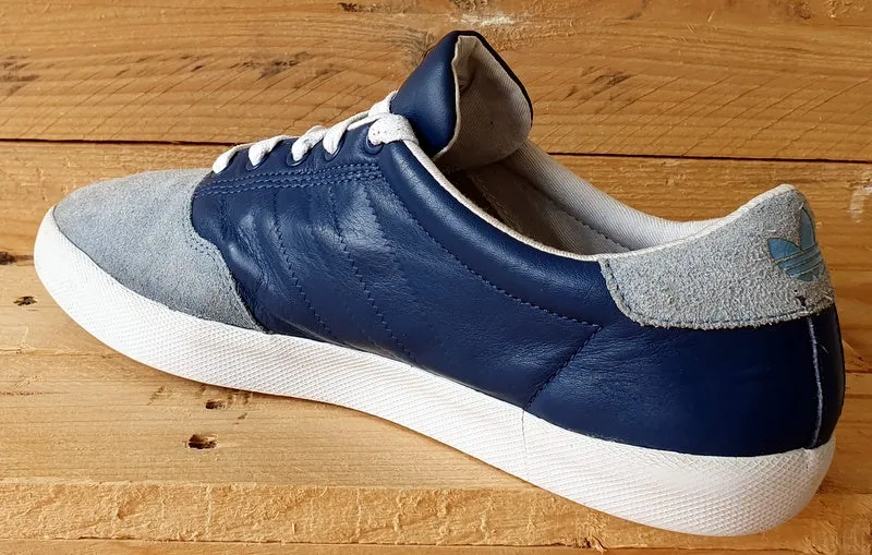 Adidas ADI M.C. Low Leather/Suede Trainers UK8/US8.5/EU42 G50572 Blue/White