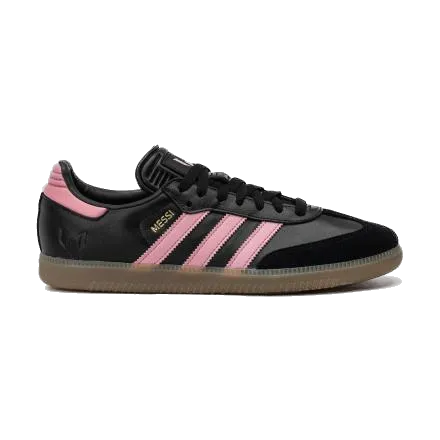 Adidas Men's Samba Messi Shoes - Black / Gold Metallic