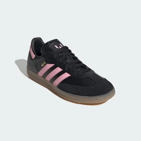 Adidas Men's Samba Messi Shoes - Black / Gold Metallic