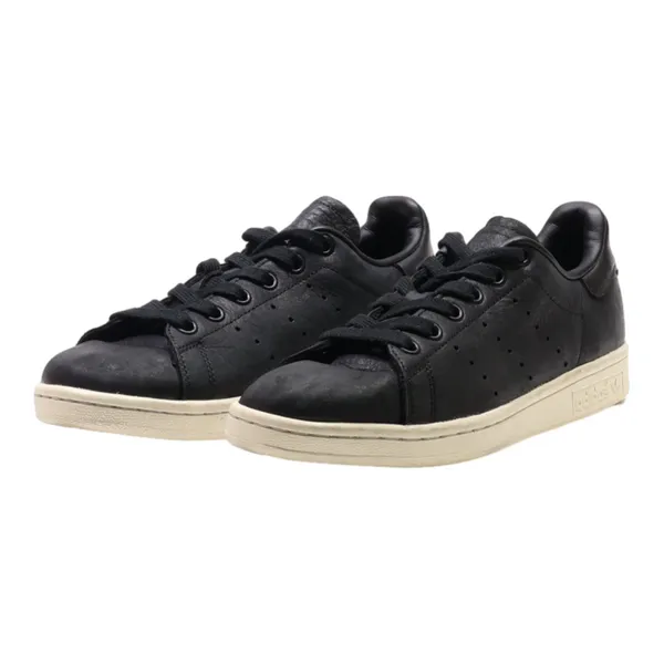 ADIDAS Sneaker Trainers Black Leather Womens UK 4