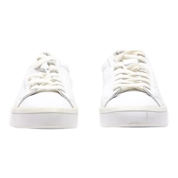 ADIDAS Sneaker Trainers White Leather Mens UK 9.5