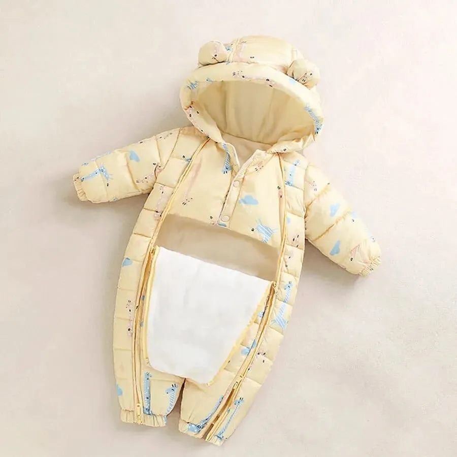 Baby Snowsuit with Shoes Cover