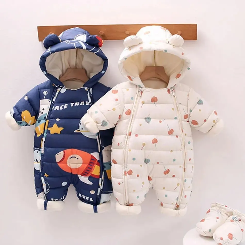 Baby Snowsuit with Shoes Cover