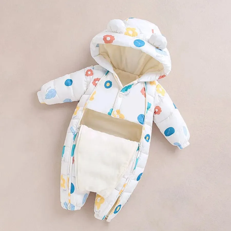 Baby Snowsuit with Shoes Cover