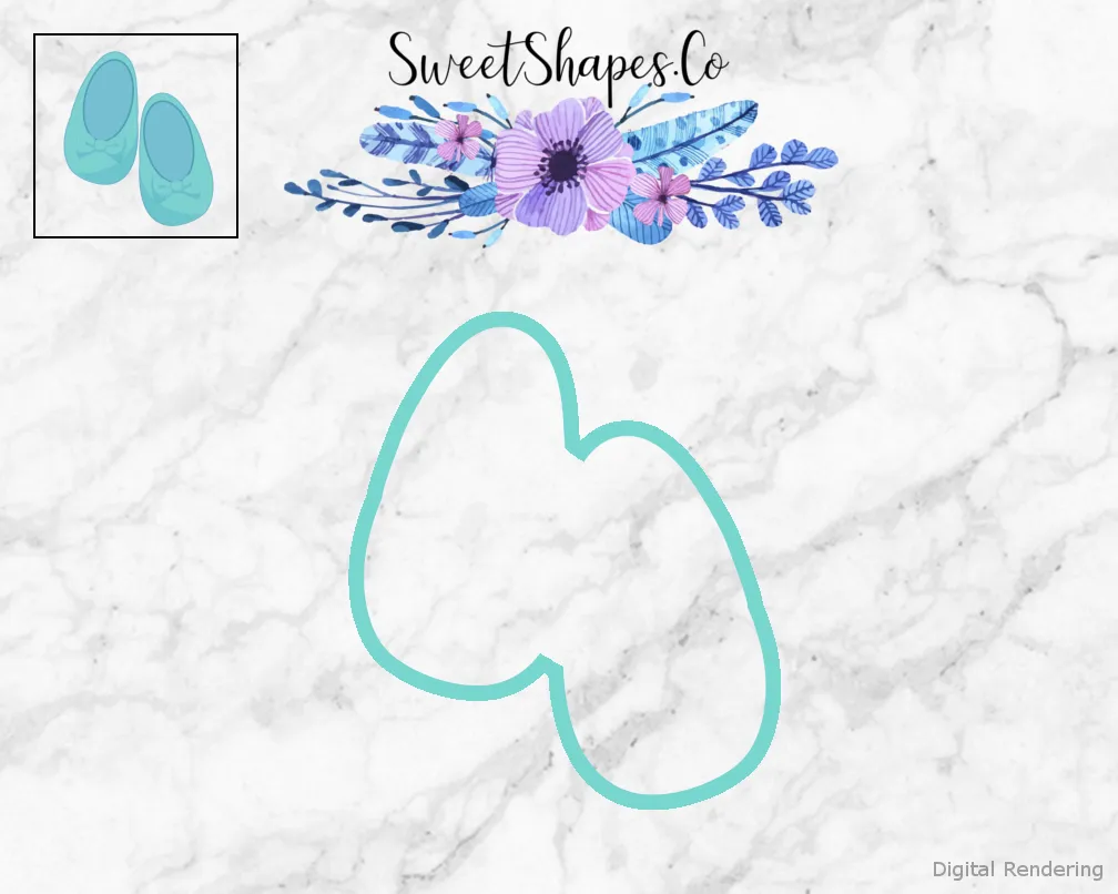 Ballet Shoes 1 Cookie Cutter