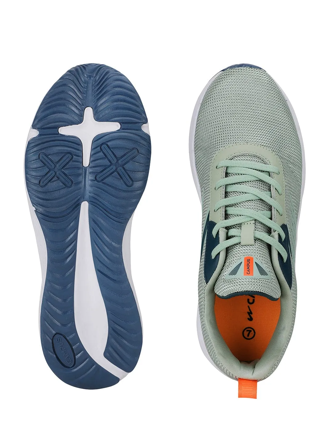 BAMBOO Green Men's Sports Shoes