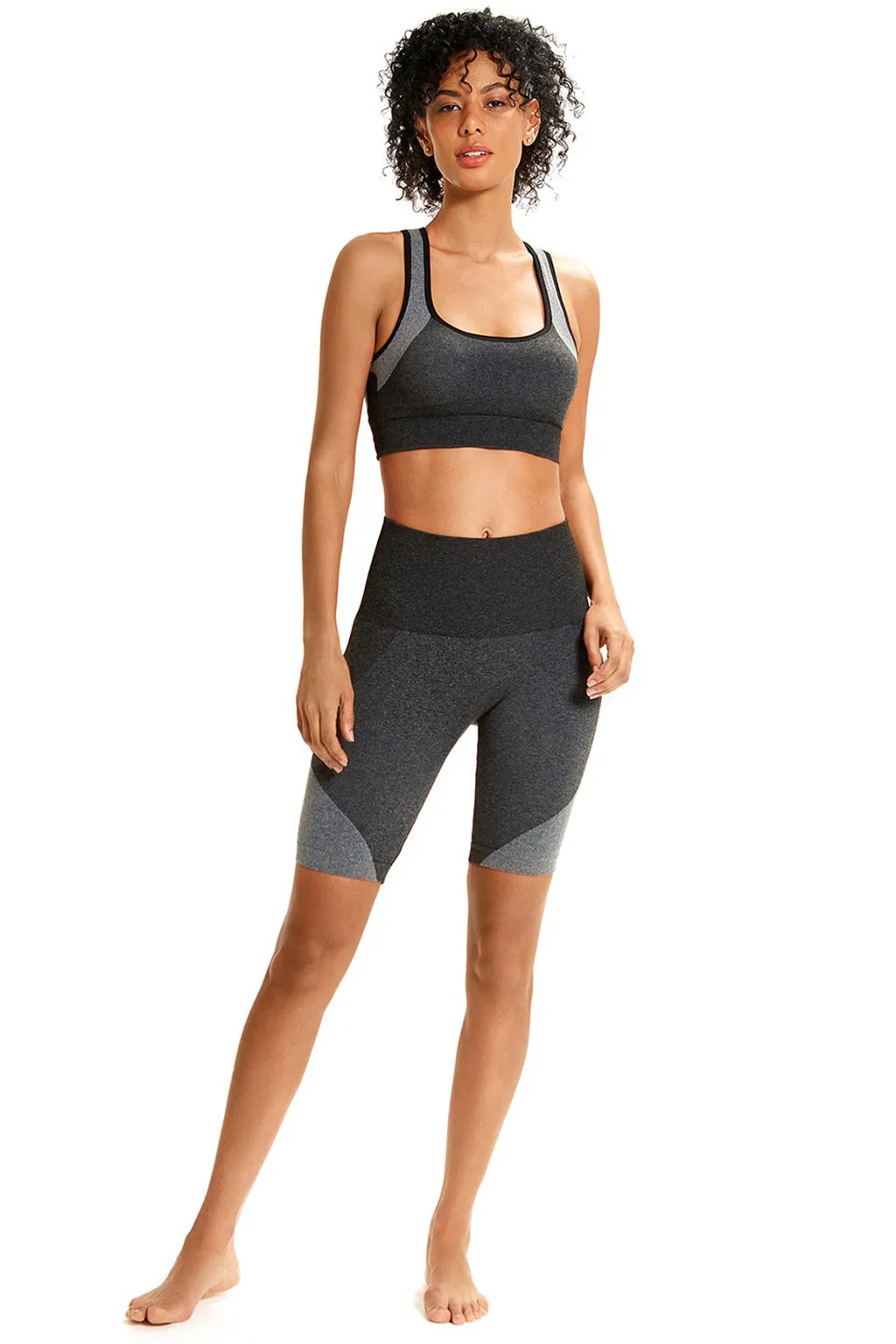 Bermuda shapewear, Brazilian sportswear with double and versatile waistband