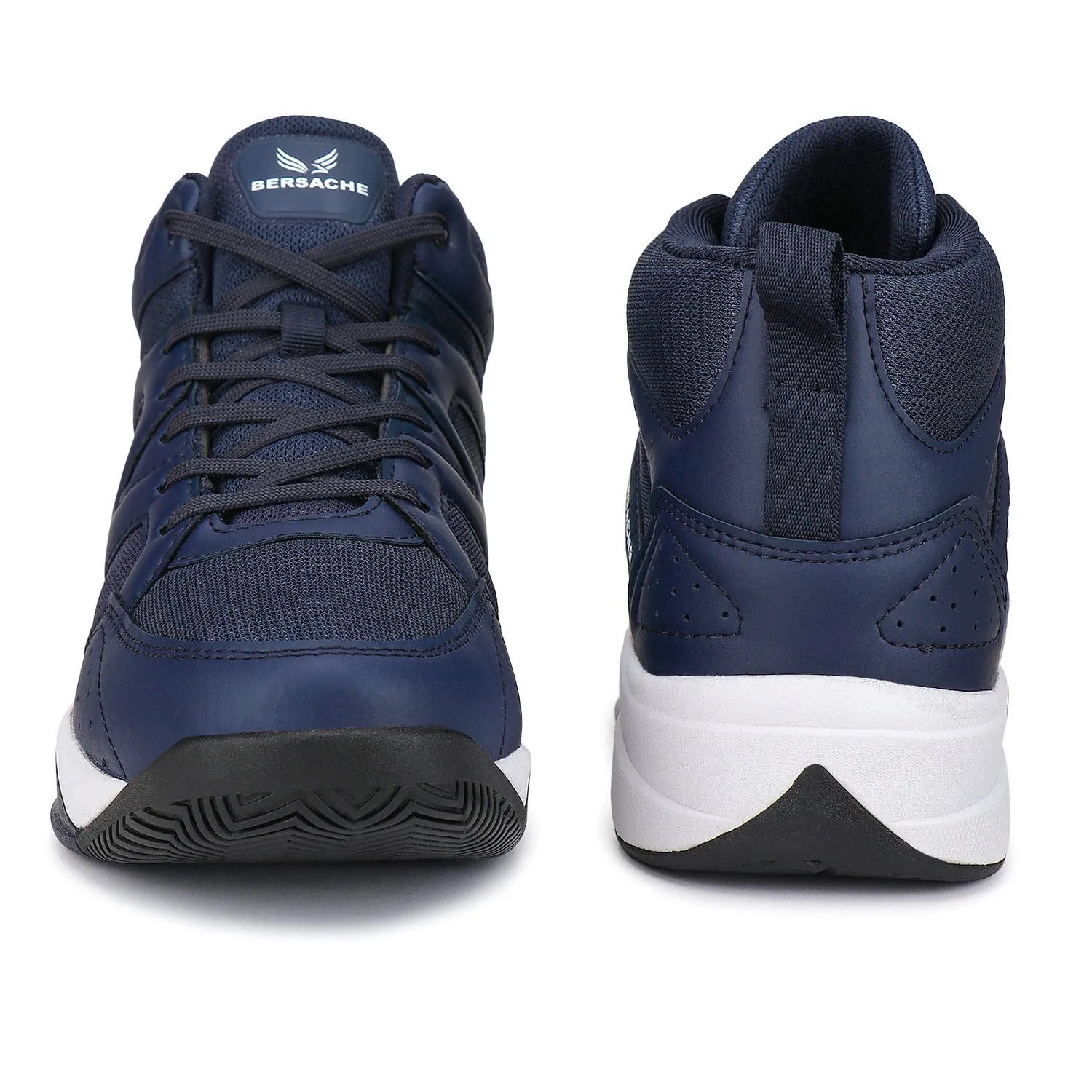 Bersache Sports Running  Shoes For Men  (Blue-9068)