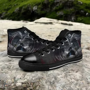 Bleach Toushirou Hitsugaya Bankai Shoes High Top Sneakers for Kids and Adults