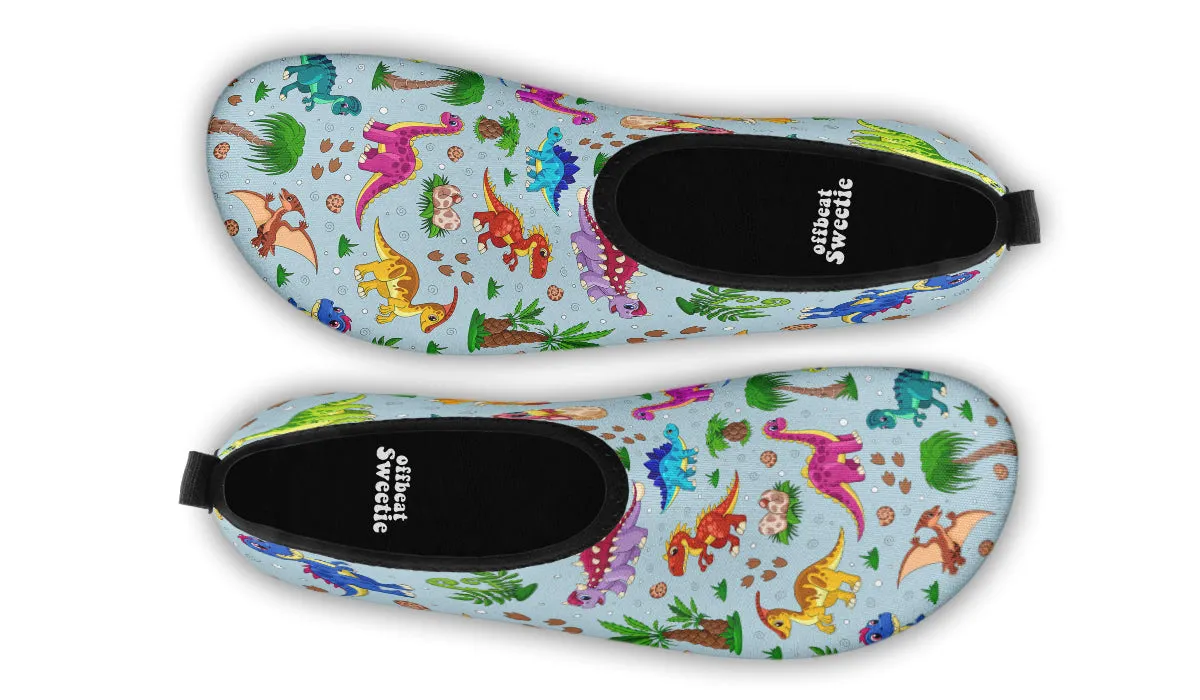 Blue Baby Dinos Water Shoes