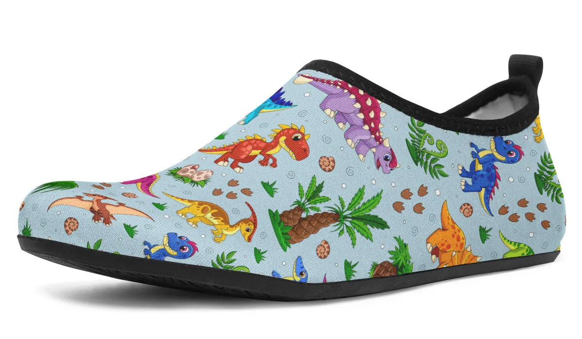 Blue Baby Dinos Water Shoes