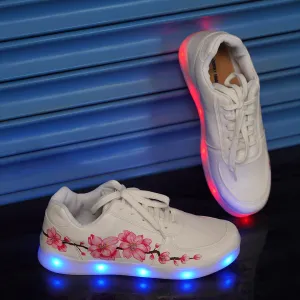 Cherry Blossom Sneakers - Light Me Up