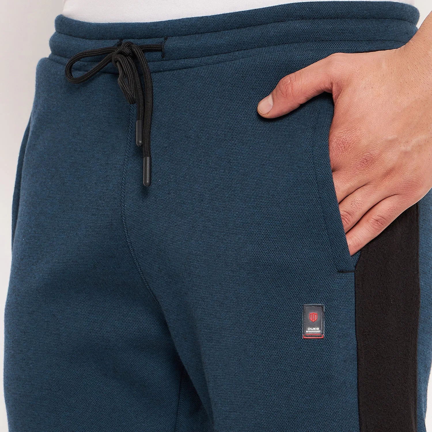 Duke Stardust Men Solid Track Pant (LF5699)