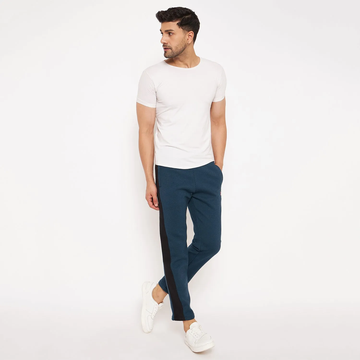 Duke Stardust Men Solid Track Pant (LF5699)