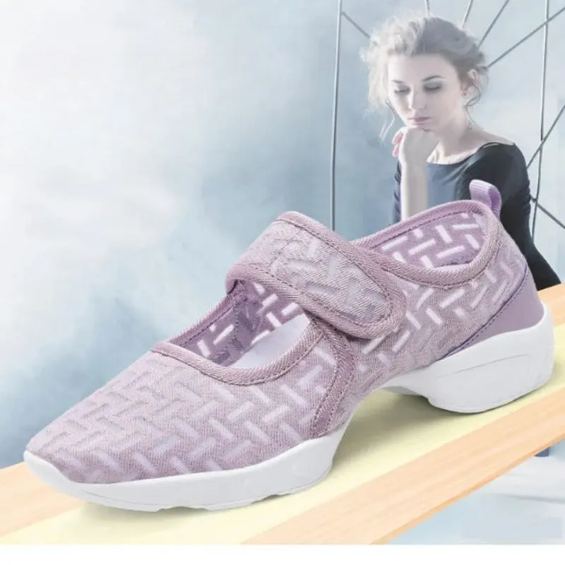 Large Lightweight Lace Dancing Shoes