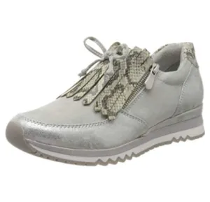 Marco Tozzi Womens Fashion Trainers - Grey Comb