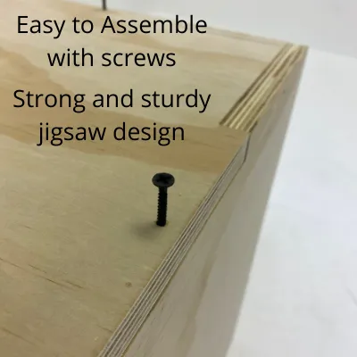 MEDUM PLYOMETRIC WOODEN JUMP BOX