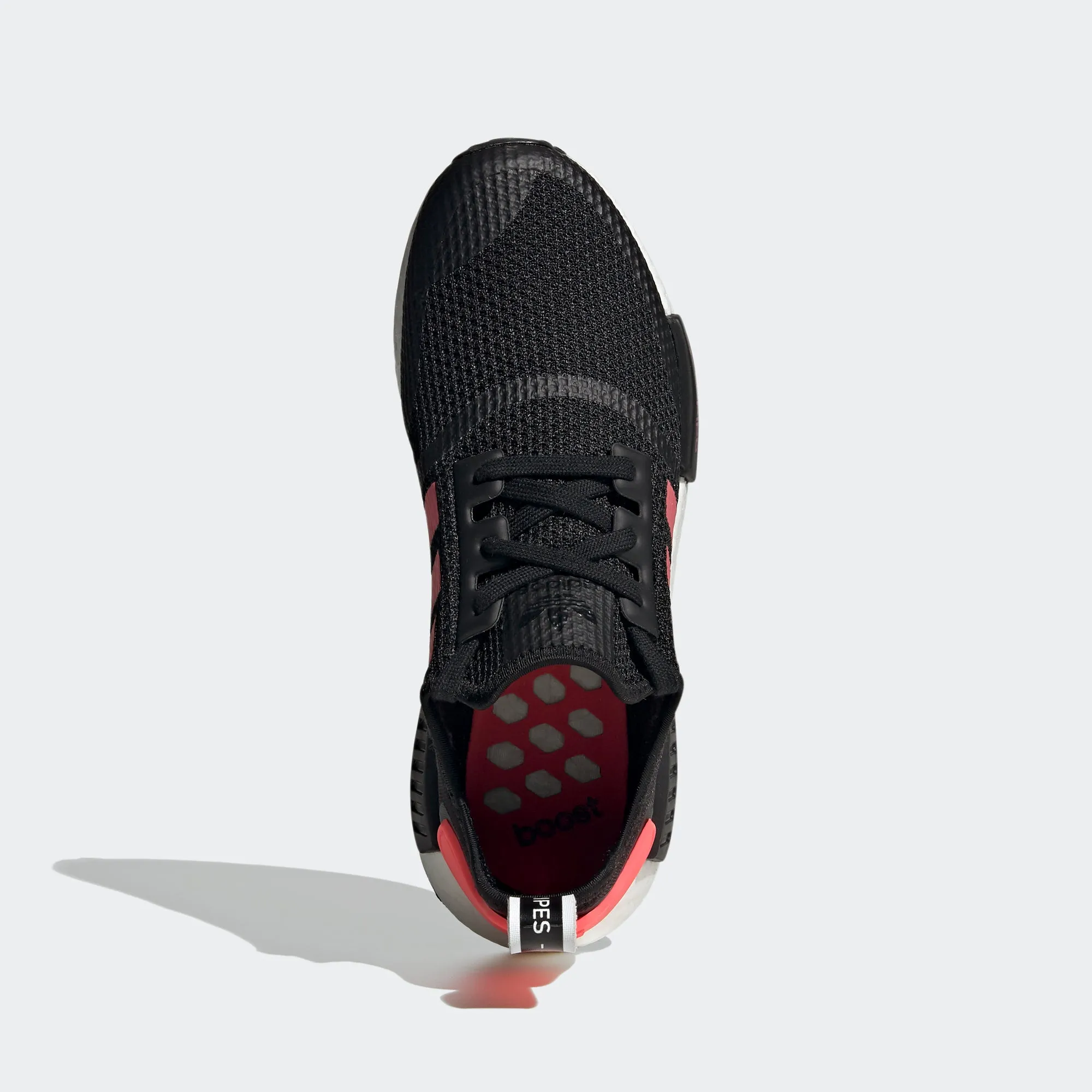 Men's adidas Originals NMD_R1 Shoes Black Pink