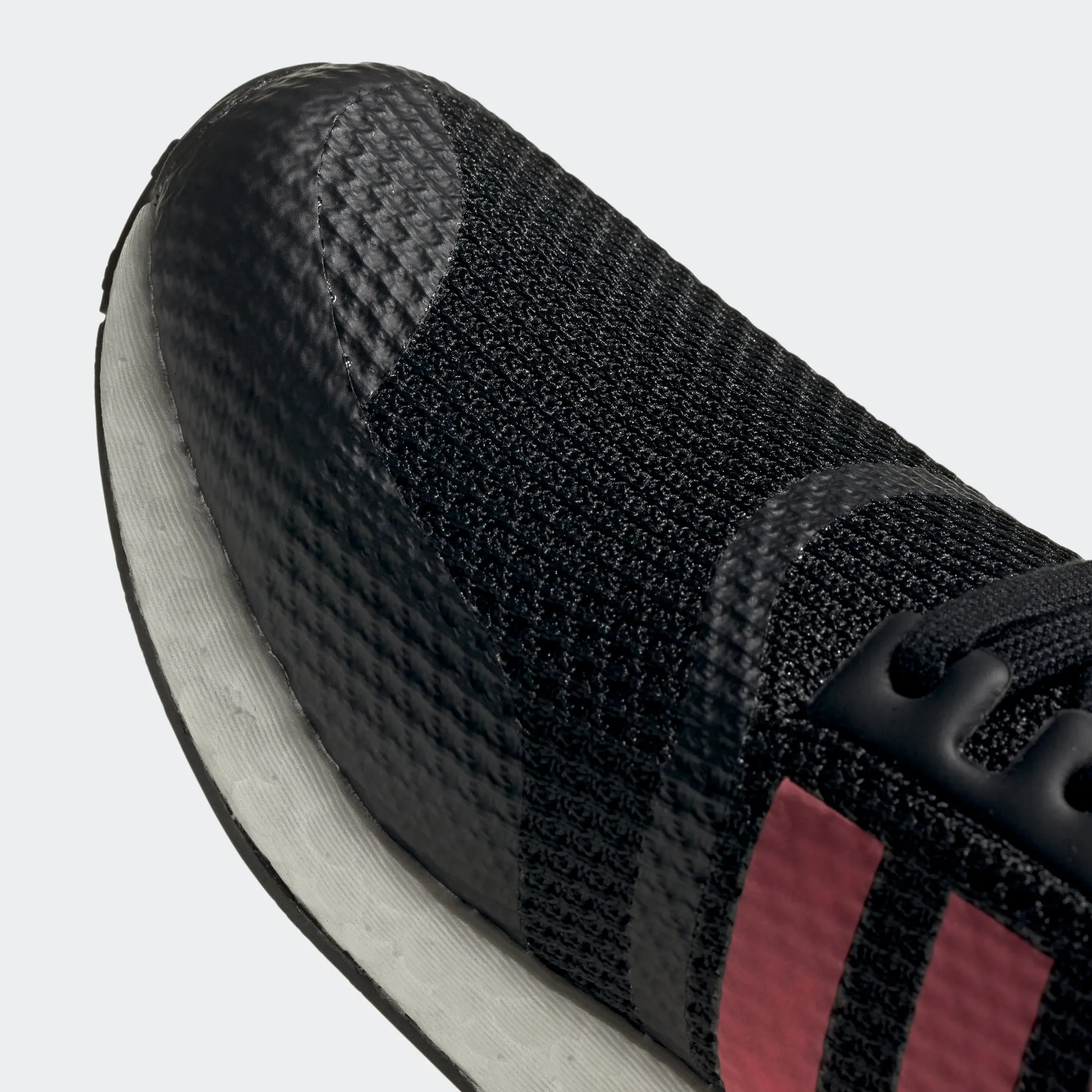 Men's adidas Originals NMD_R1 Shoes Black Pink