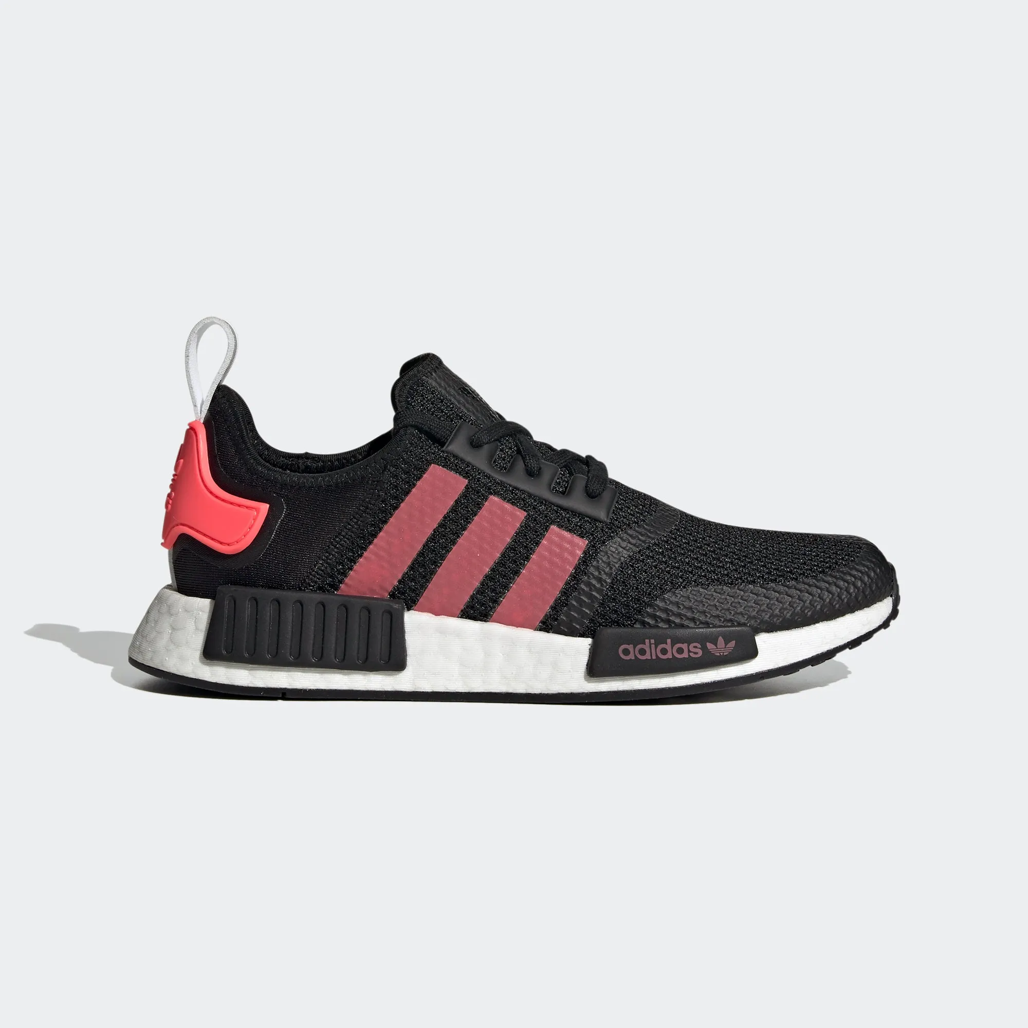 Men's adidas Originals NMD_R1 Shoes Black Pink
