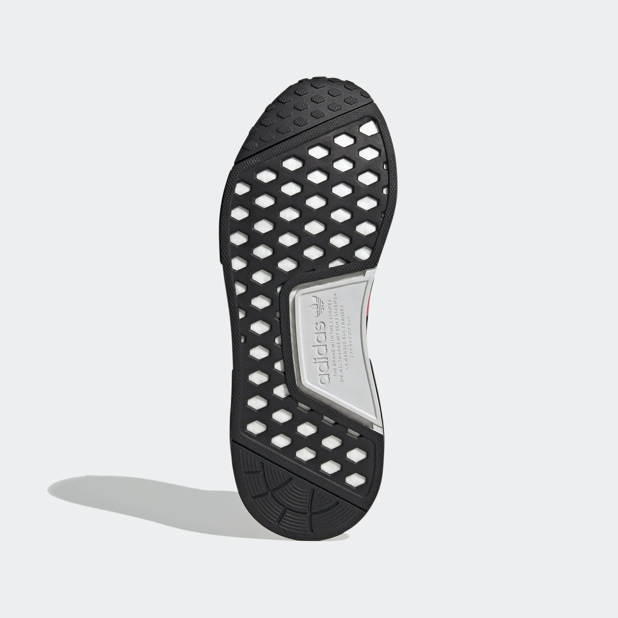 Men's adidas Originals NMD_R1 Shoes Black Pink