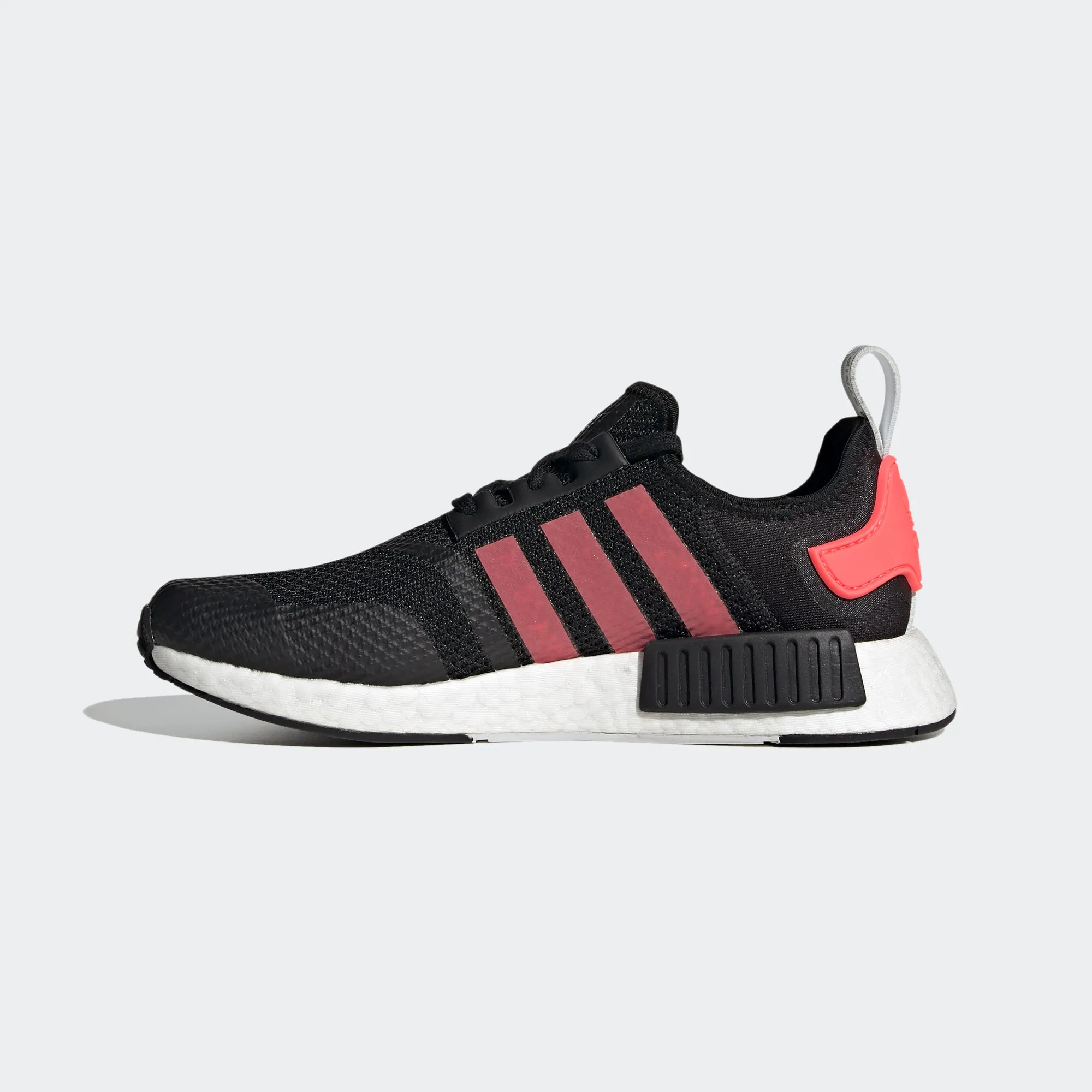 Men's adidas Originals NMD_R1 Shoes Black Pink