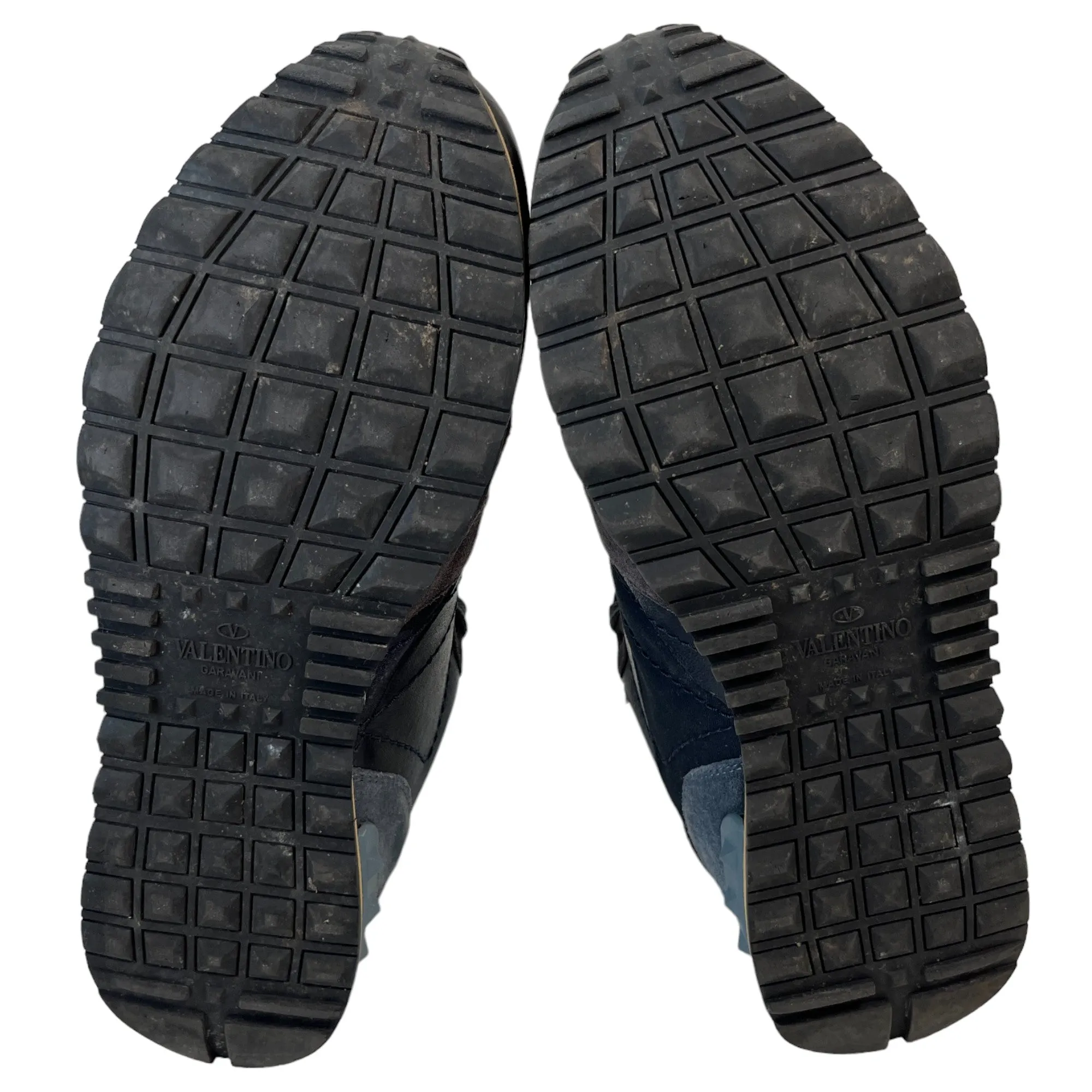Men's Rockstud Low Trainers Navy Size EU 40 / UK 6