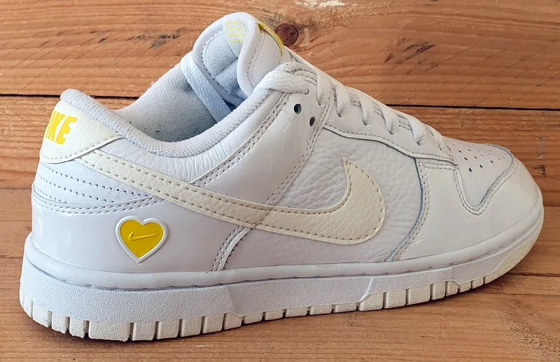 Nike Dunk Low Valentines Day Trainers UK3/US5.5/EU36 FD0803-100 Yellow Heart