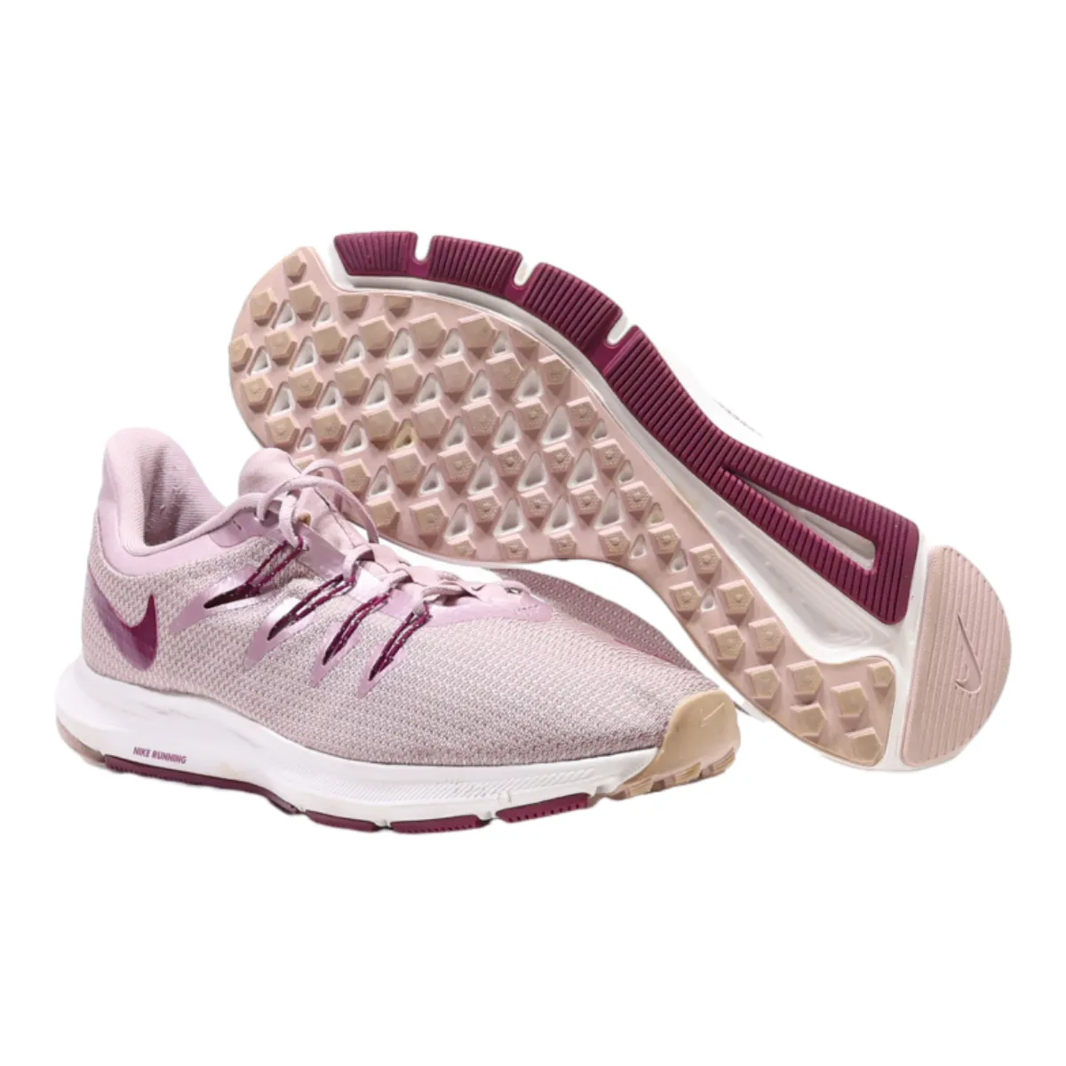 NIKE Running Sneaker Trainers Pink Synthetic Womens UK 7