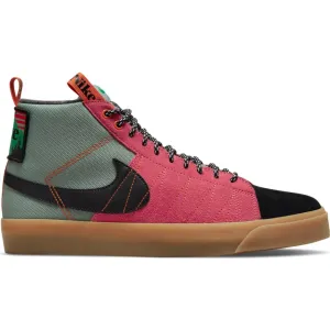 Nike SB Zoom Blazer Mid Premium Skateboard Shoe - Jade/Smoke-Black-White-Sport Spice