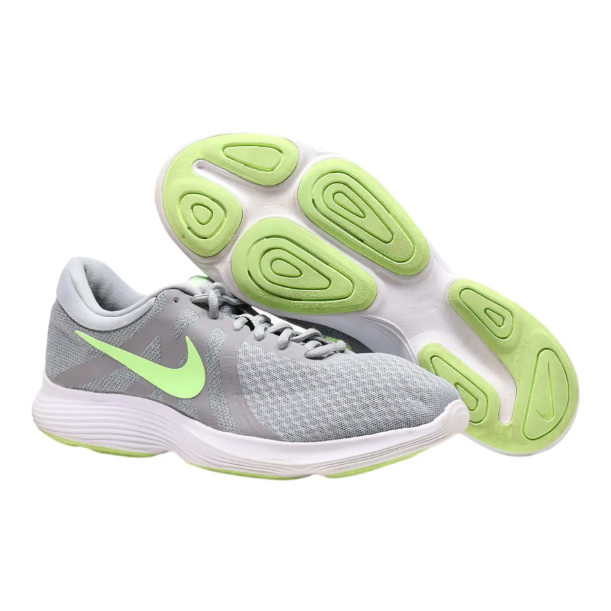 NIKE Sneaker Trainers Grey Synthetic Mens UK 9
