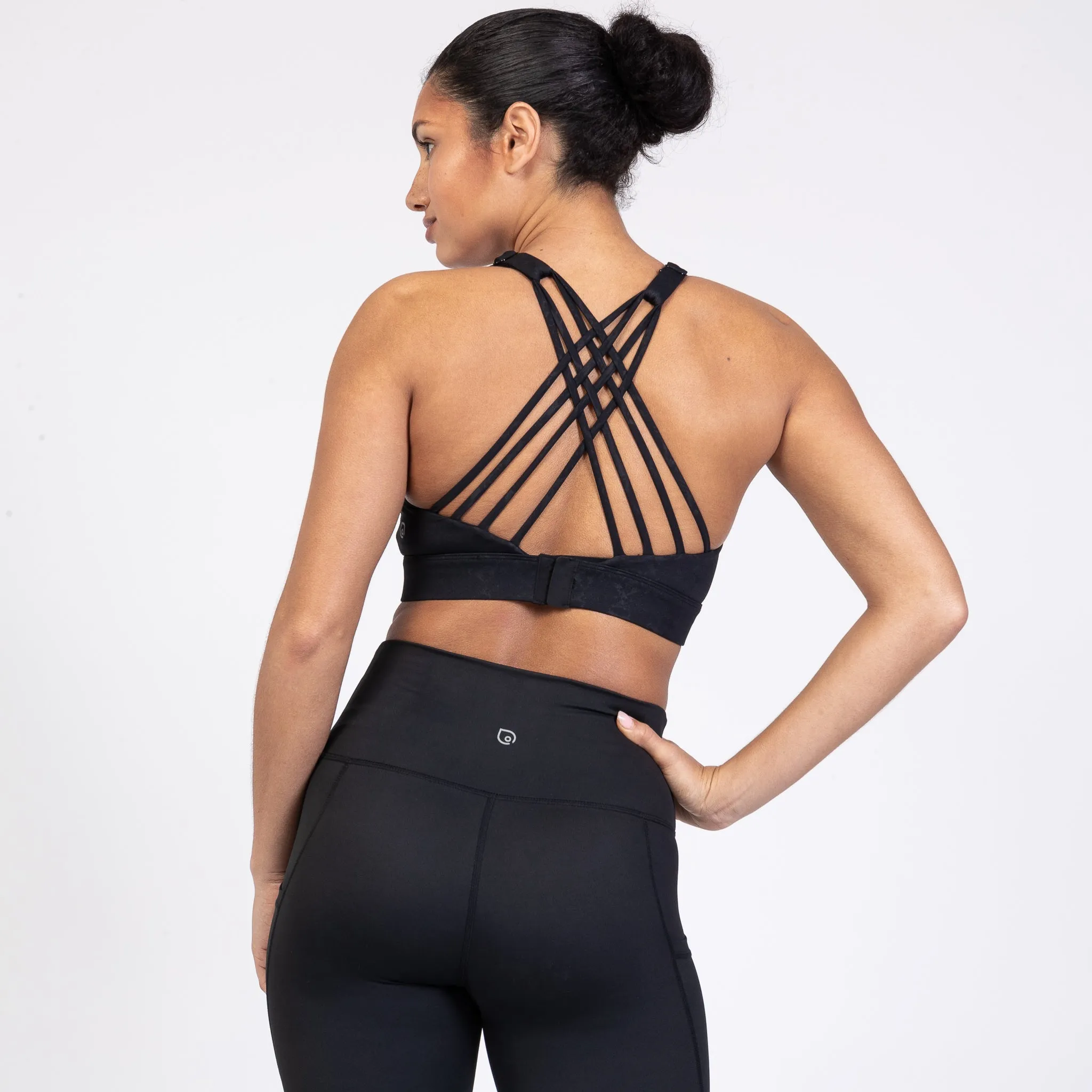 Océane 2 - Medium Support Nursing Sport Bra No Pumping (Metallic Snake)