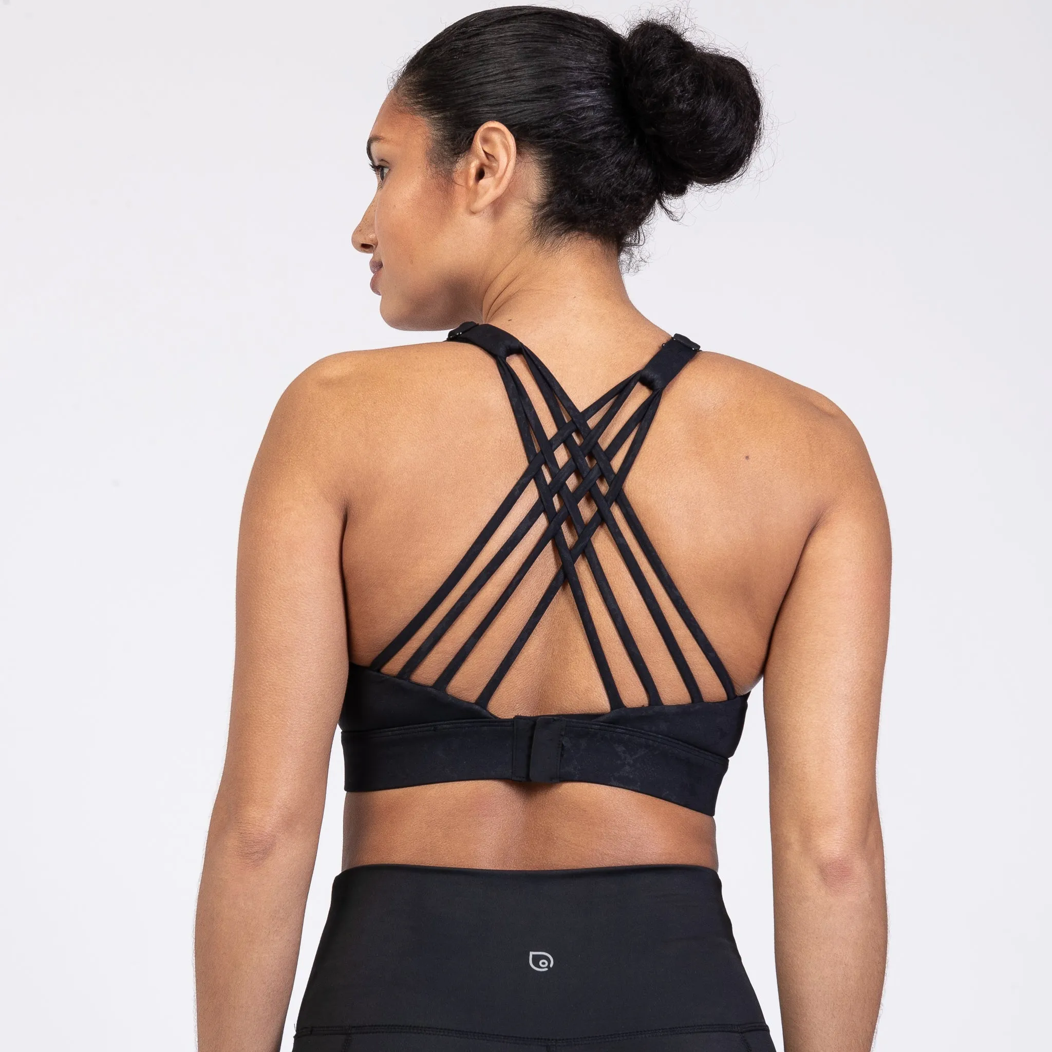 Océane 2 - Medium Support Nursing Sport Bra No Pumping (Metallic Snake)