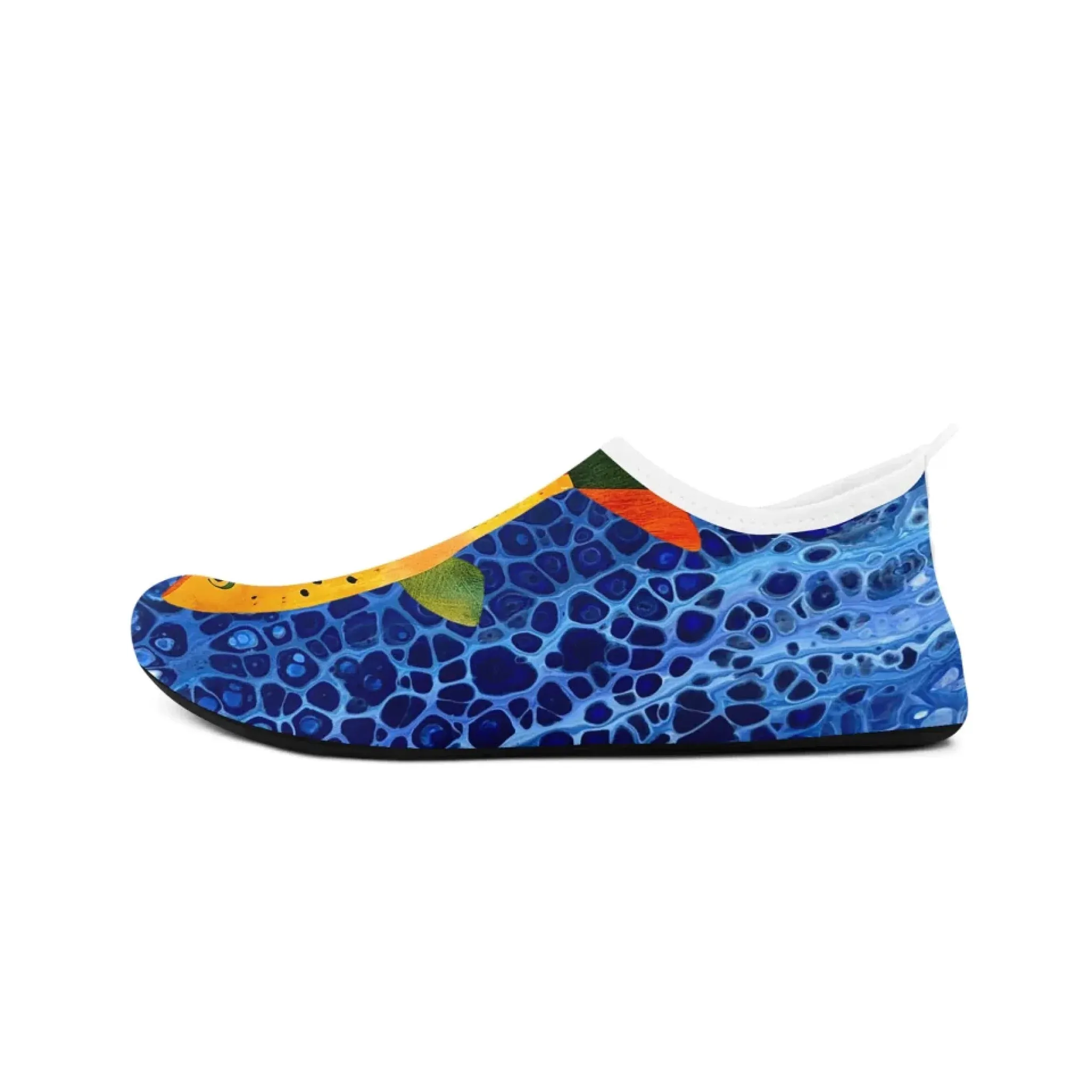 Personalized Beach Sneakers, Custom Summer Aqua Shoes, Breathable Water Shoes