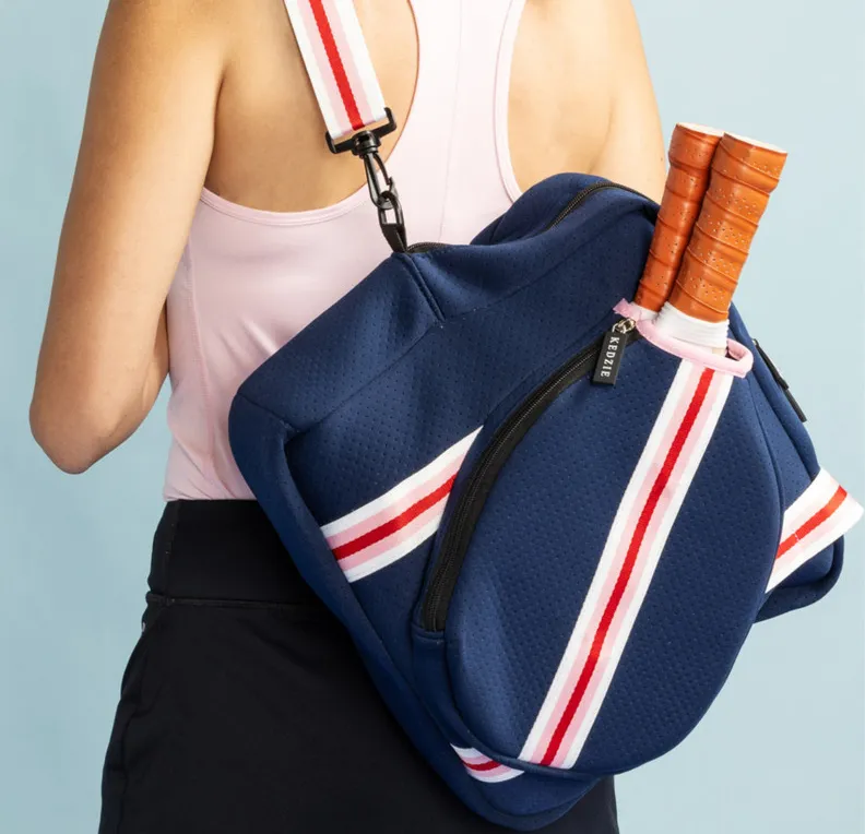 Pickle Ball Tote with Racquet Holder