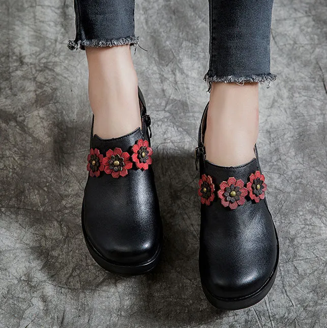 Platform Wedge Heel Retro Shoes | Gift Shoes