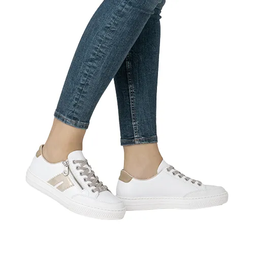 Rieker Ladies Trainers - L5903-80 - White