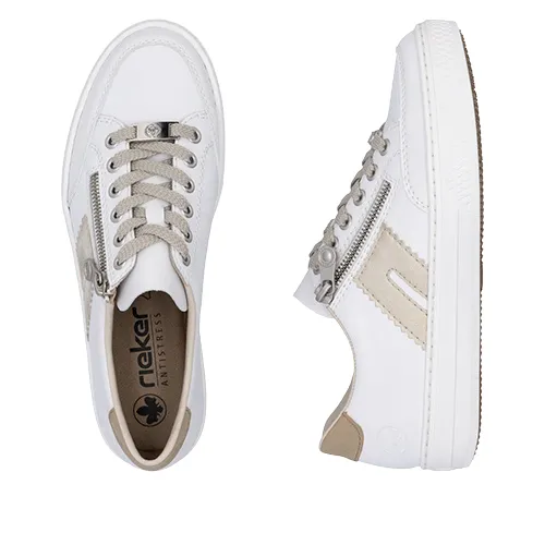 Rieker Ladies Trainers - L5903-80 - White