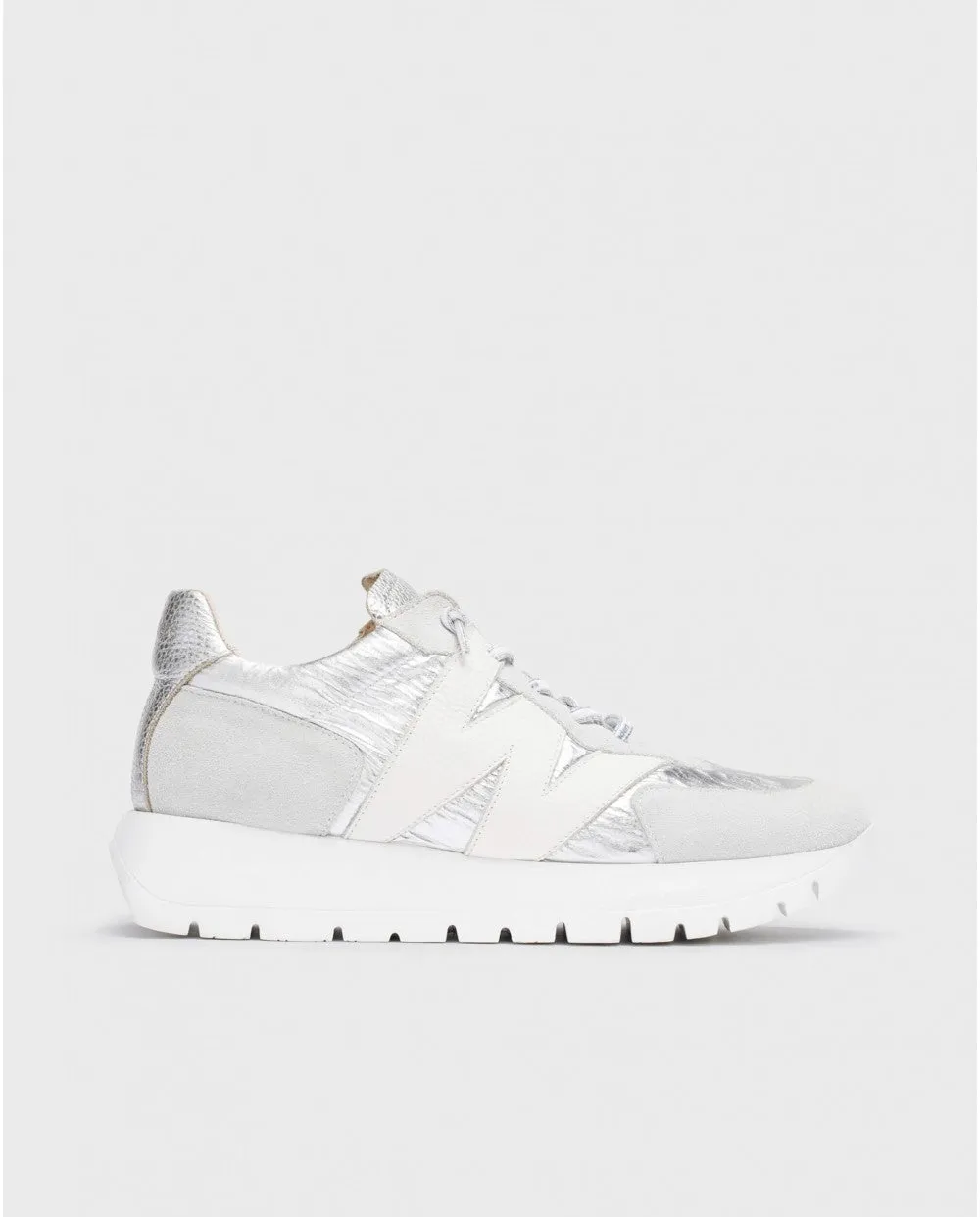 Silver Oslo Sneaker