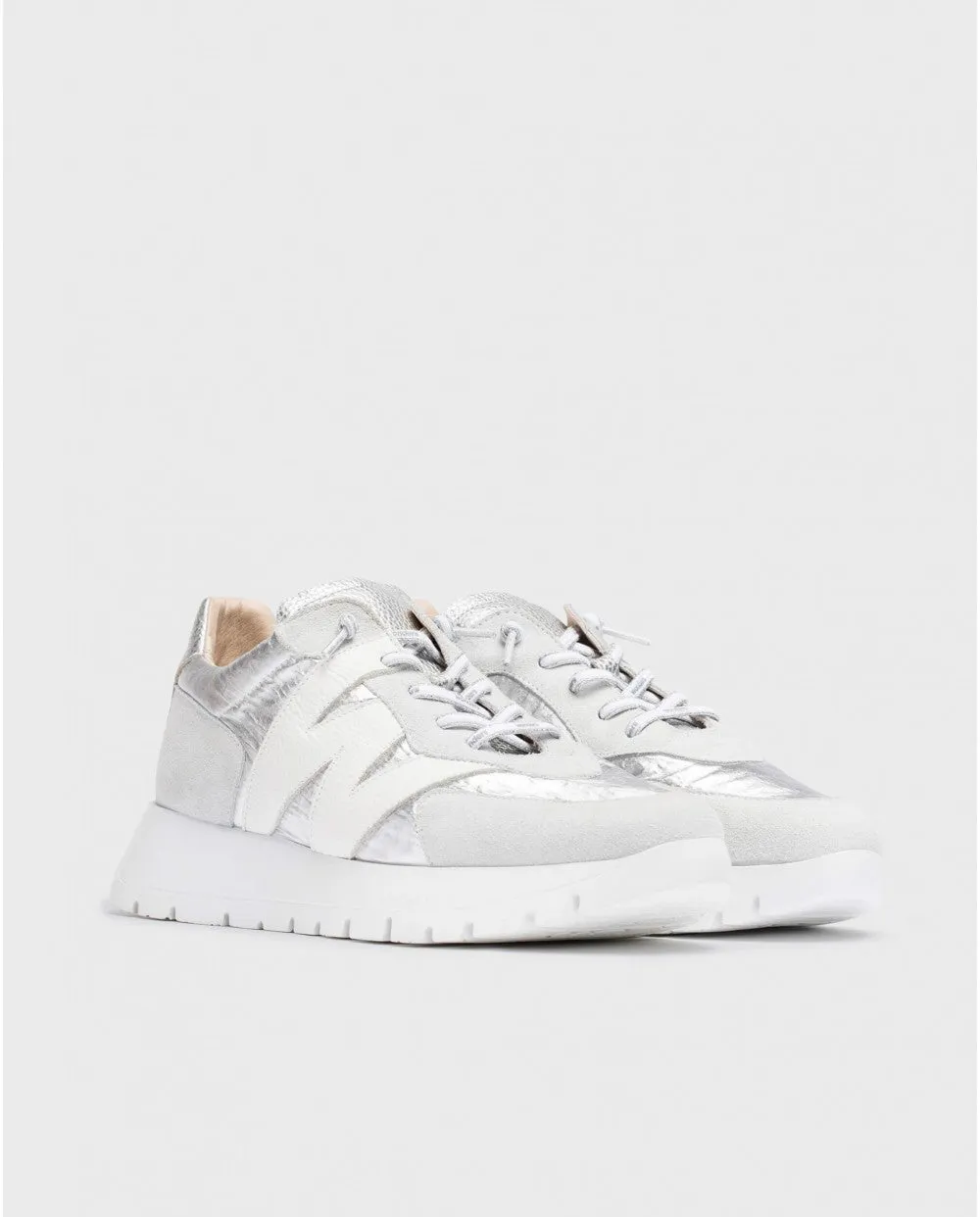 Silver Oslo Sneaker