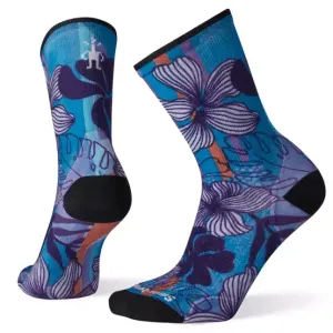 SmartWool Women's PhD Cycle Ultra Light Print Crew Socks