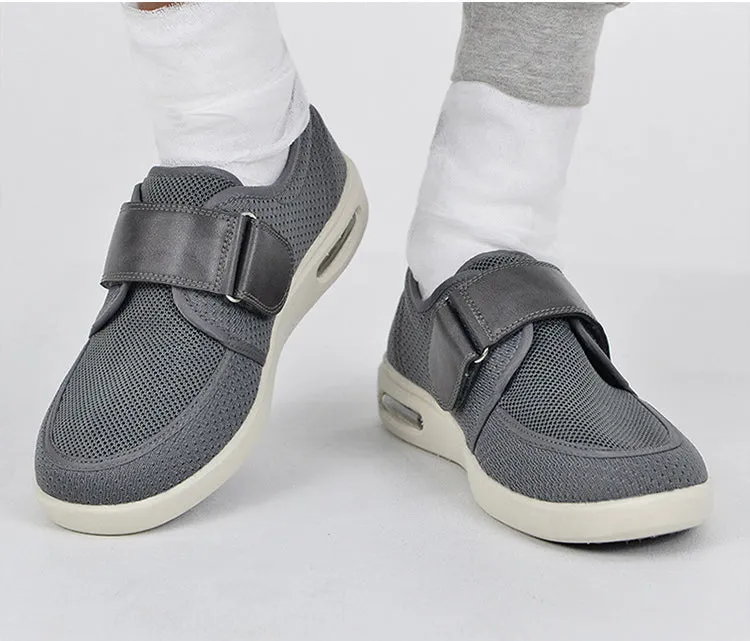 Vanccy Plus Size Wide Diabetic Shoes For Swollen Feet Width Shoes-NW037