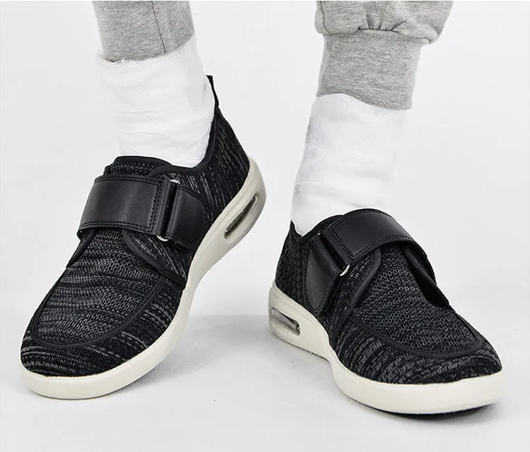 Vanccy Plus Size Wide Diabetic Shoes For Swollen Feet Width Shoes-NW037