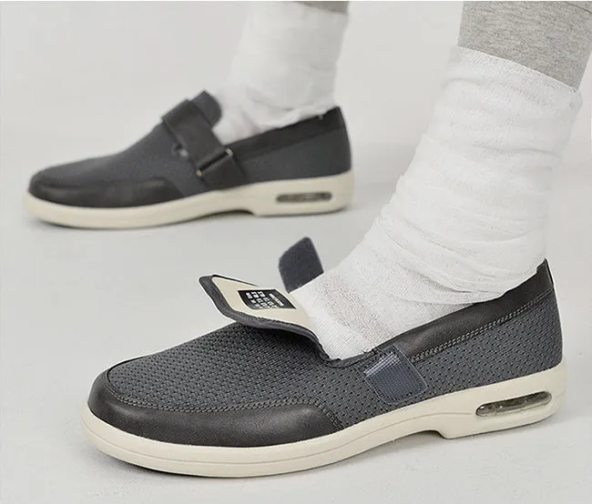 Vanccy Plus Size Wide Diabetic Shoes For Swollen Feet Width Shoes-NW041