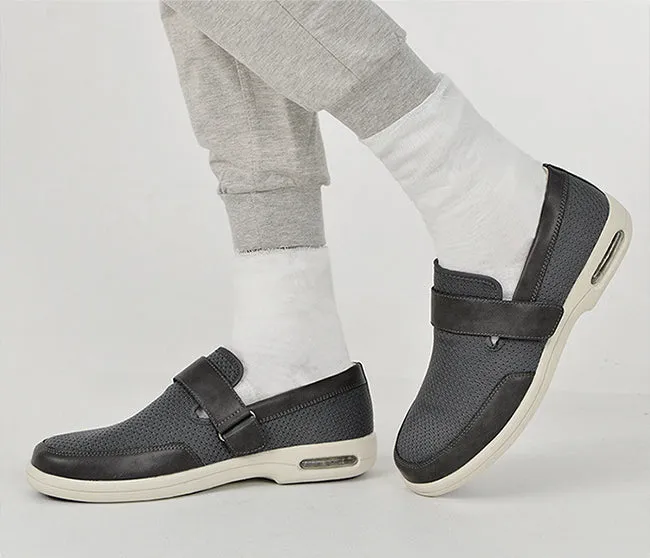 Vanccy Plus Size Wide Diabetic Shoes For Swollen Feet Width Shoes-NW041