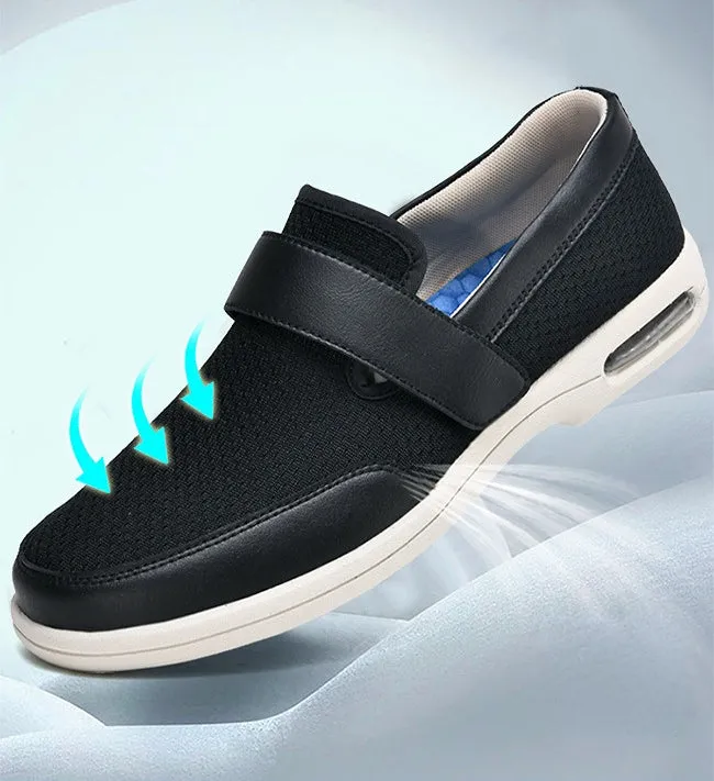 Vanccy Plus Size Wide Diabetic Shoes For Swollen Feet Width Shoes-NW041