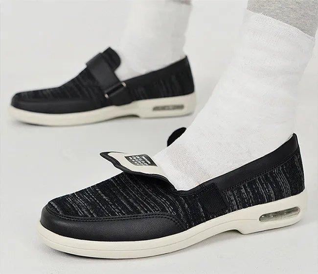 Vanccy Plus Size Wide Diabetic Shoes For Swollen Feet Width Shoes-NW041