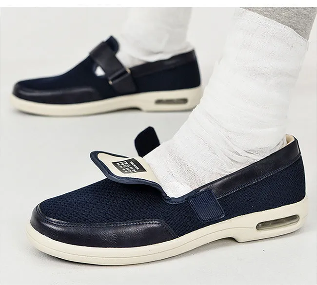 Vanccy Plus Size Wide Diabetic Shoes For Swollen Feet Width Shoes-NW041