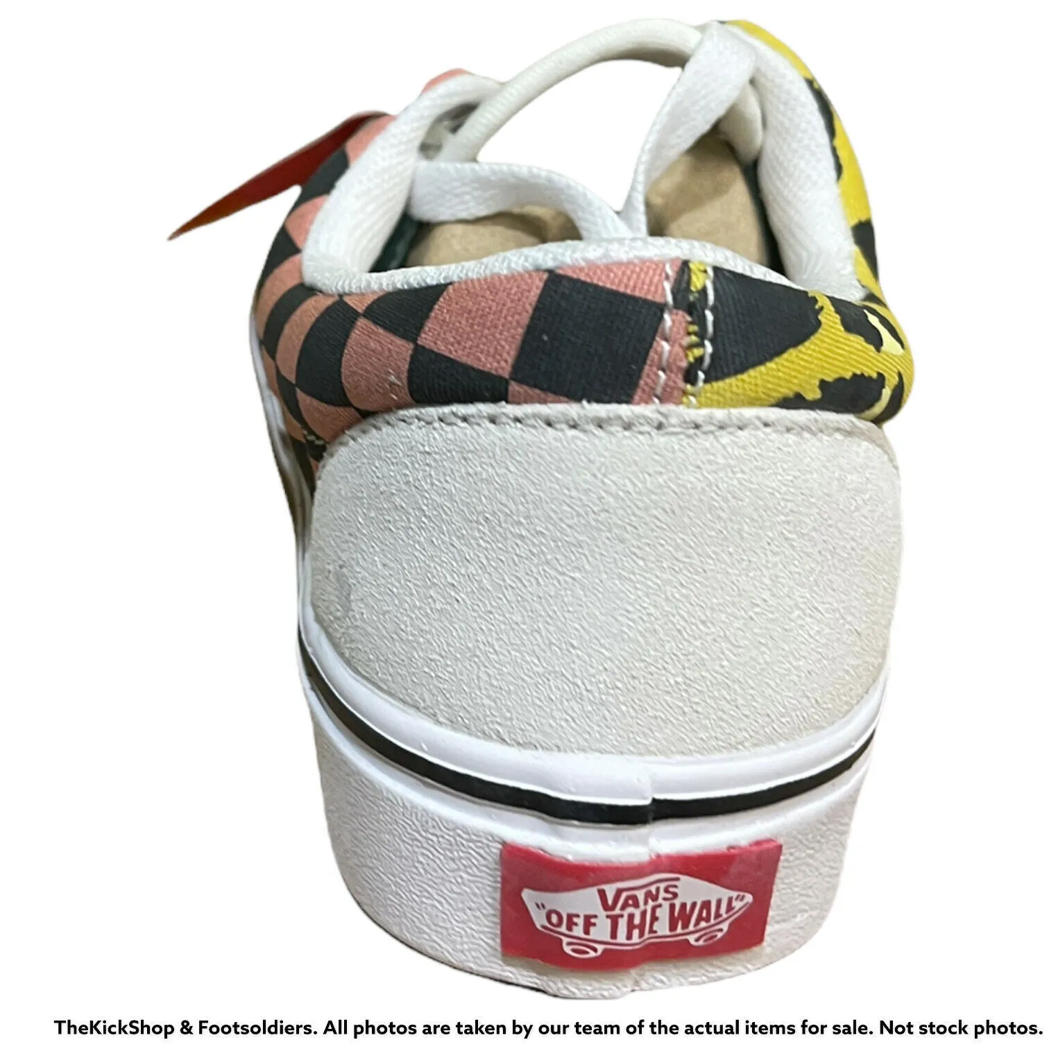 VN0A3WM91PC1 VANS Comfycush Era Mixed Media (White) Men Size 6.5 | Women Size 8